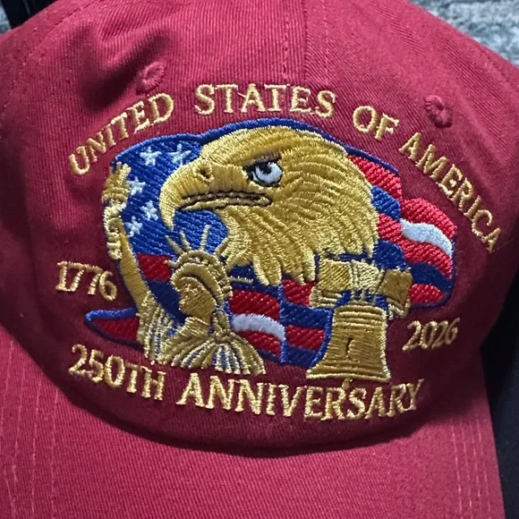 USA 250th Anniversary Patriotic Cap - Picture 4 of 6
